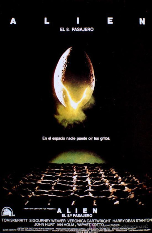 Cartel de la película Alien: el octavo pasajero