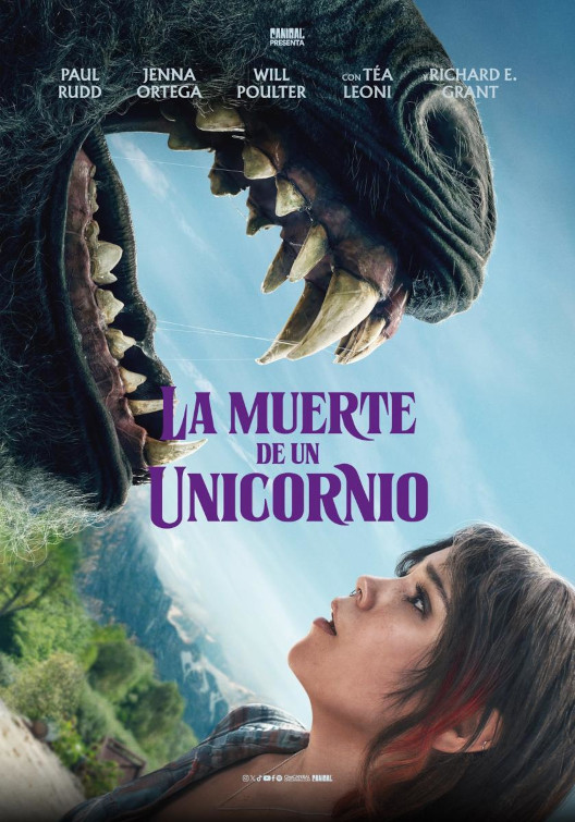 Cartel de la película La muerte de un unicornio